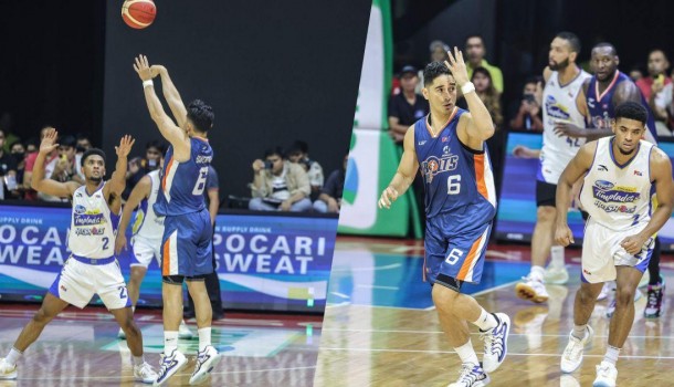 Chris Banchero makes first 4-pt shot in PBA 